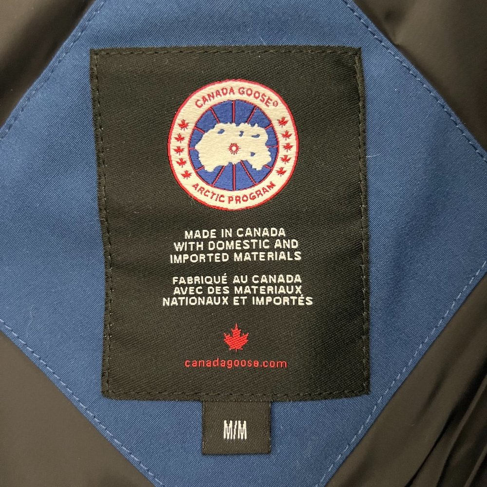 Canada Goose Men's Emory Down Parka With Fur-Trim Hood In Northern Night - Picture 4 of 14